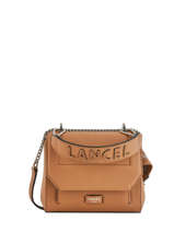 Handtas S Ninon Leder Lancel Bruin ninon A09221